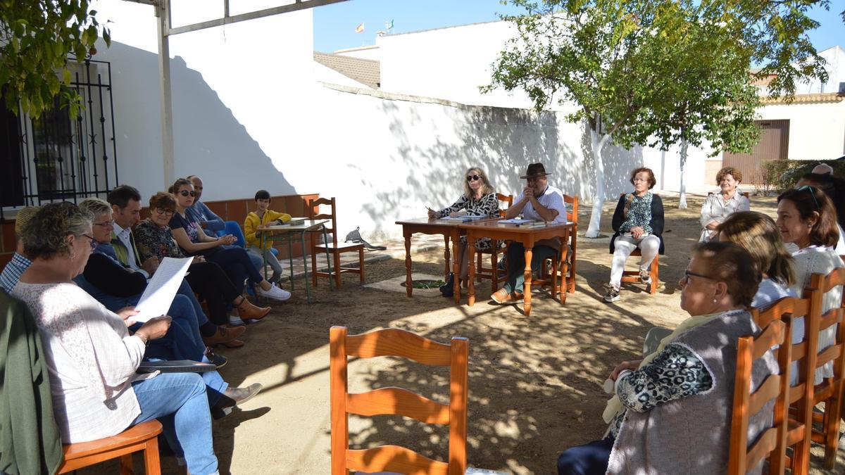 Participantes en la jornada literaria-gastronómica.