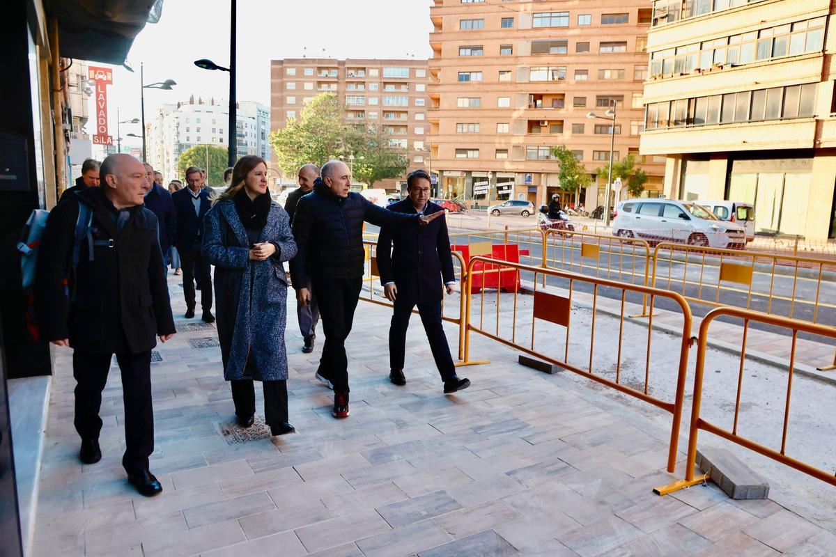 Reapertura de la avenida de Giorgeta en València