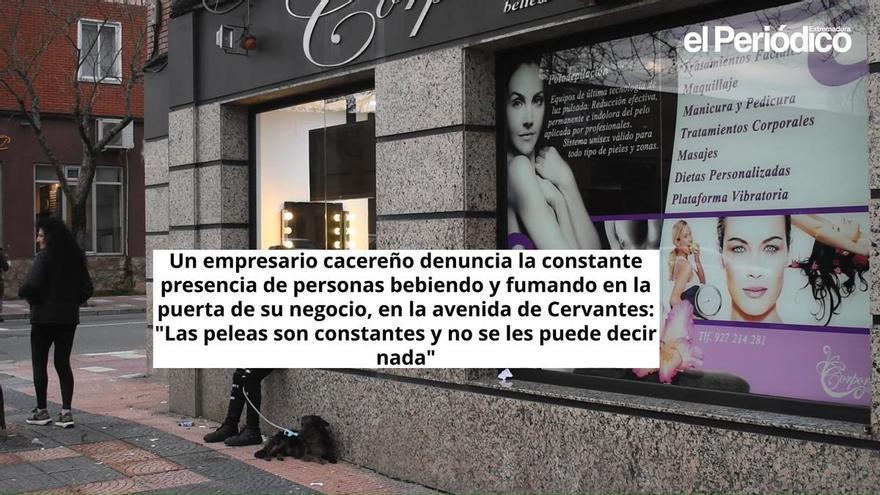 Vídeo | Quejas en un establecimiento de Llopis-Ivorra en Cáceres