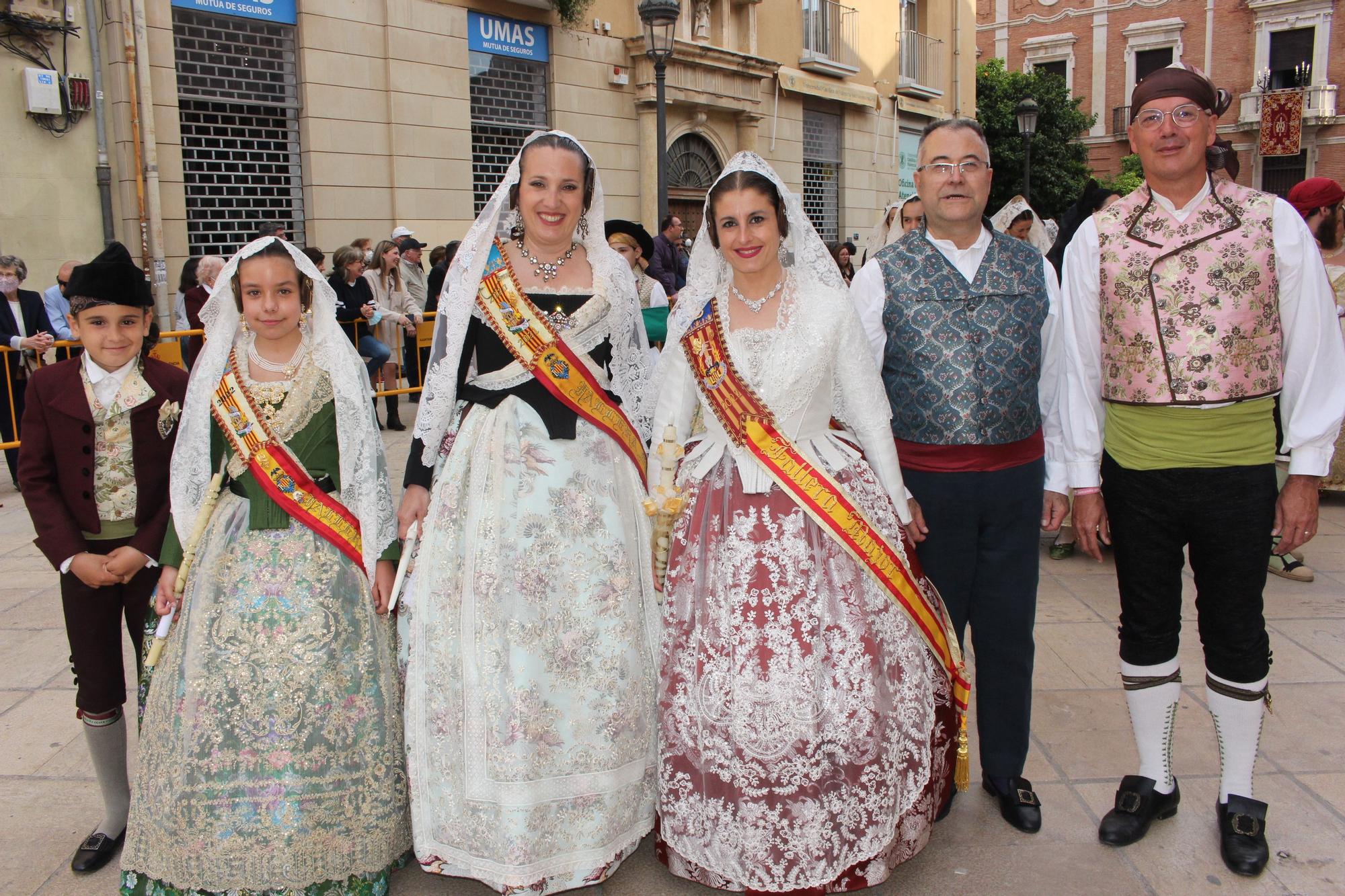 La fuerza de las Fallas en la Procesión de la Virgen (II)