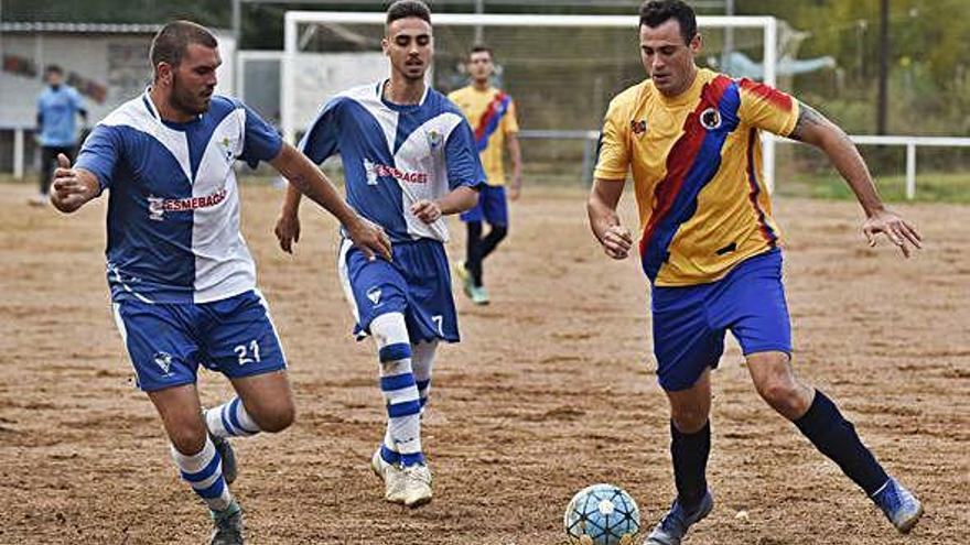 El Sant Vicenç s&#039;imposa per la mínima en la seva complicada visita al Pare Ignasi Puig (2-3)