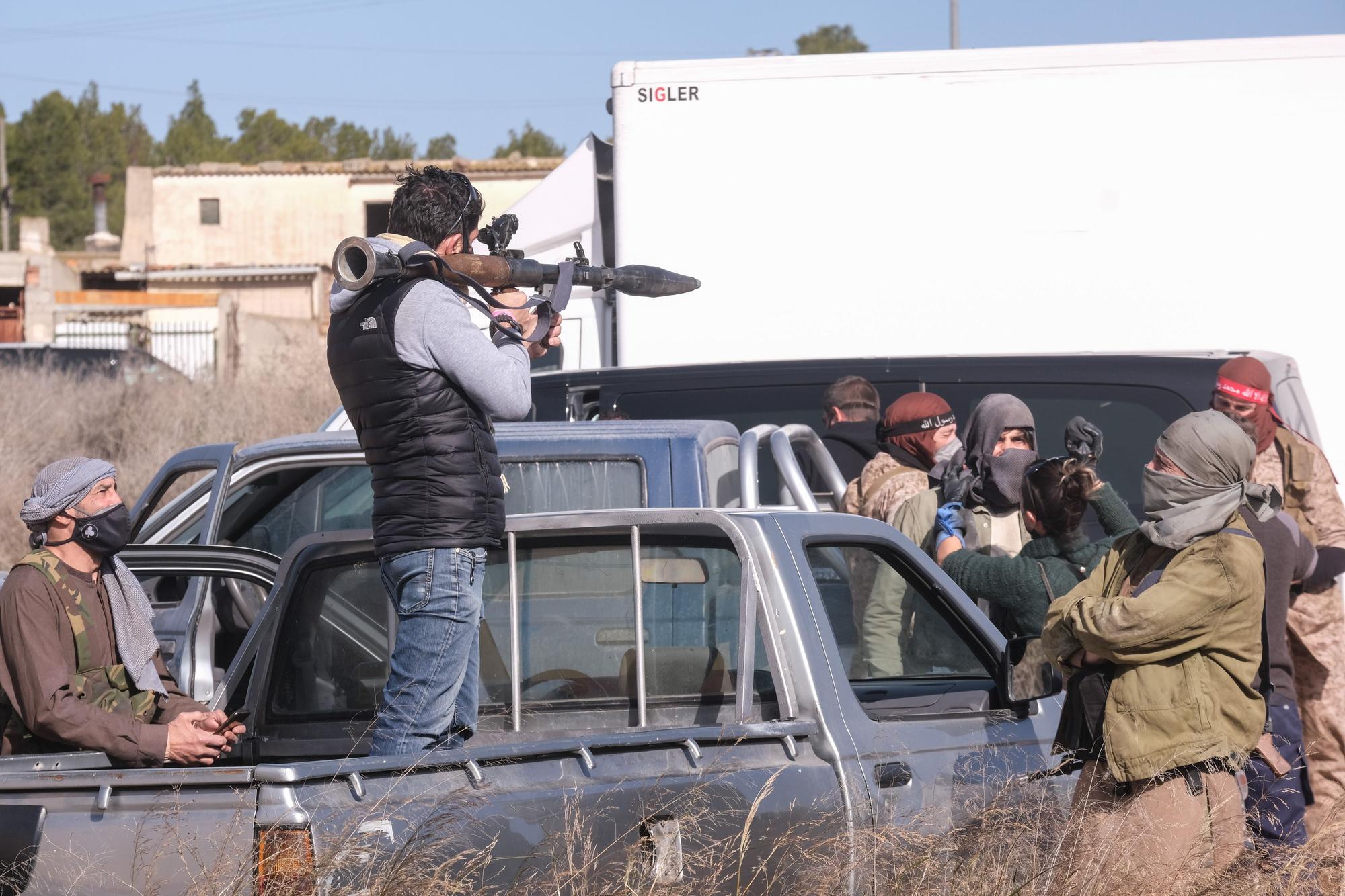 Sax se convierte en Afganistán en una película de Hollywood