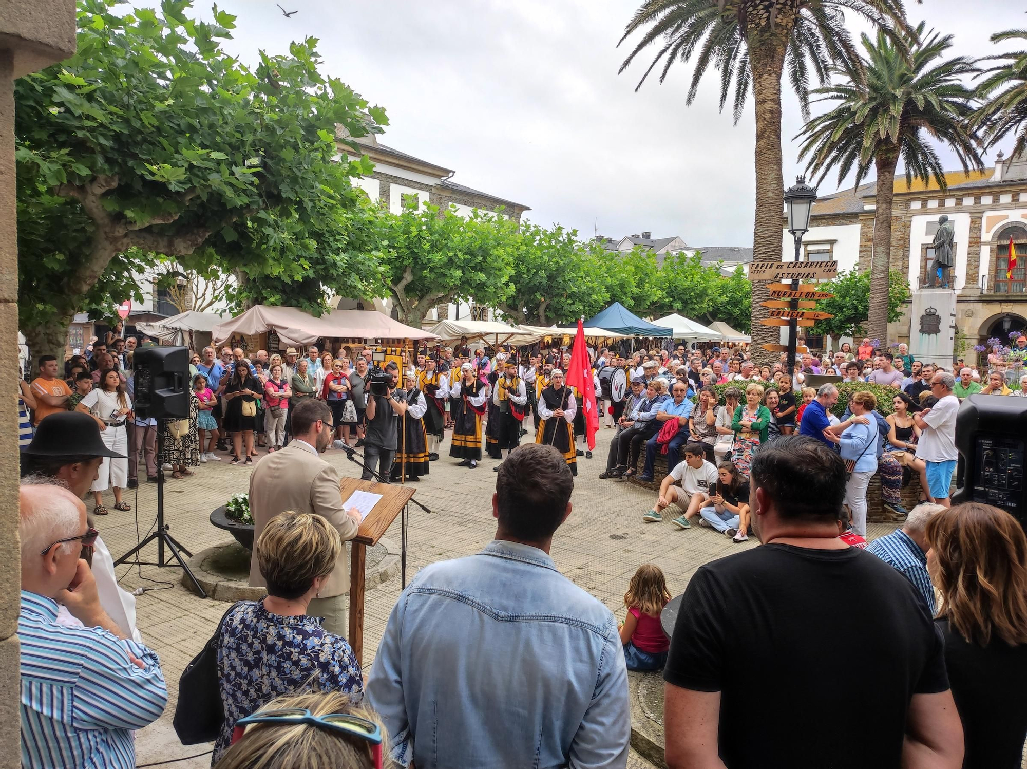 En imágenes: Jornada inaugural del Festival Intercéltico d'Occidente, que cumple veintisiete años