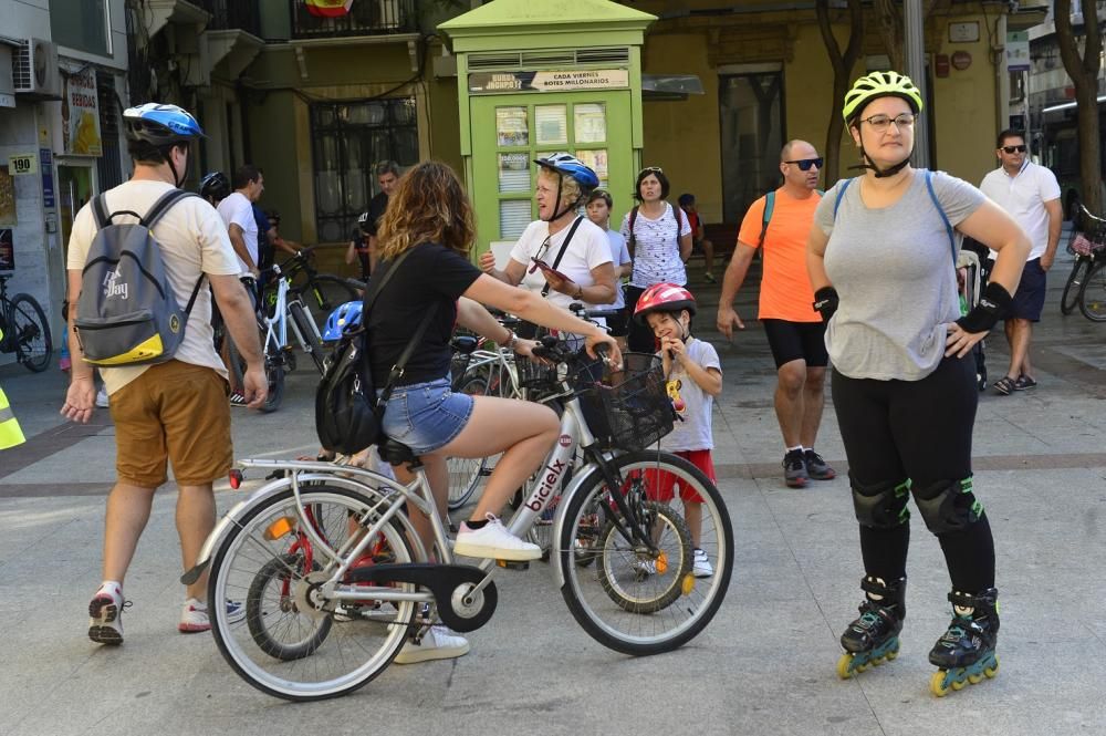 Marcha por la Semana de la Movilidad en Elche