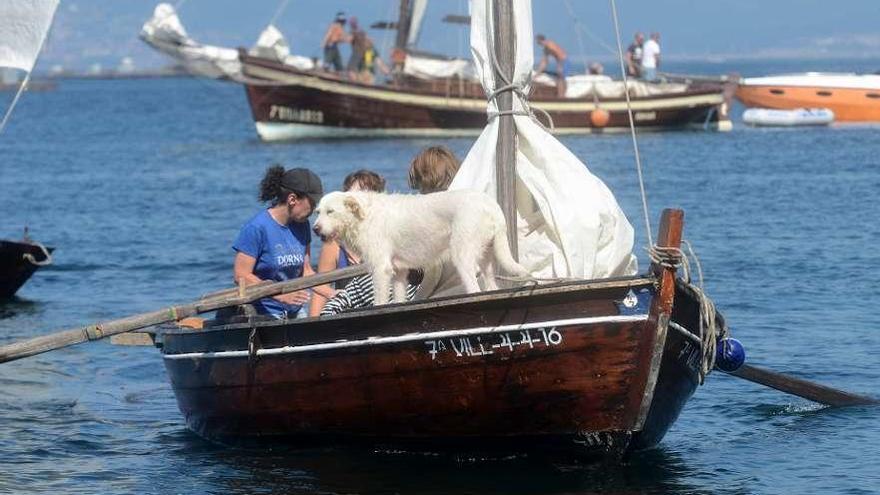 Los galeones &quot;Adelino y Manuel&quot; y &quot;Komaira&quot; salieron ayer a navegar. // Noé Parga