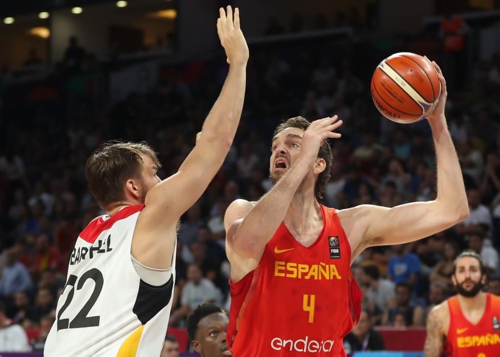 Cuartos del final del Eurobasket: Alemania - España