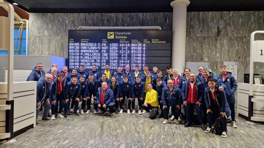 La selección aragonesa pone rumbo a Bulgaria para disputar la siguiente fase de la Copa Regiones UEFA