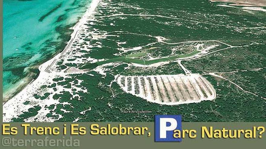 Terraferida reivindica que es Trenc y es Salobrar sean Parc