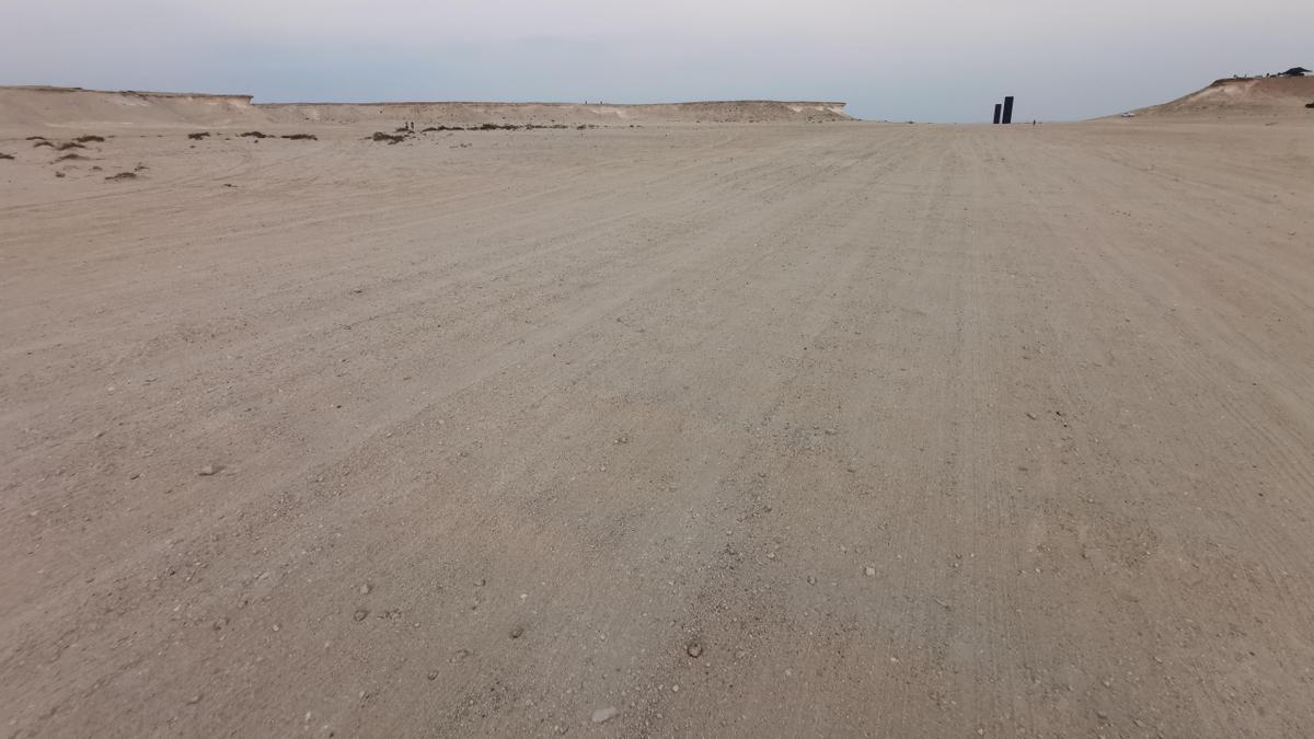 El desierto de Zekreet.