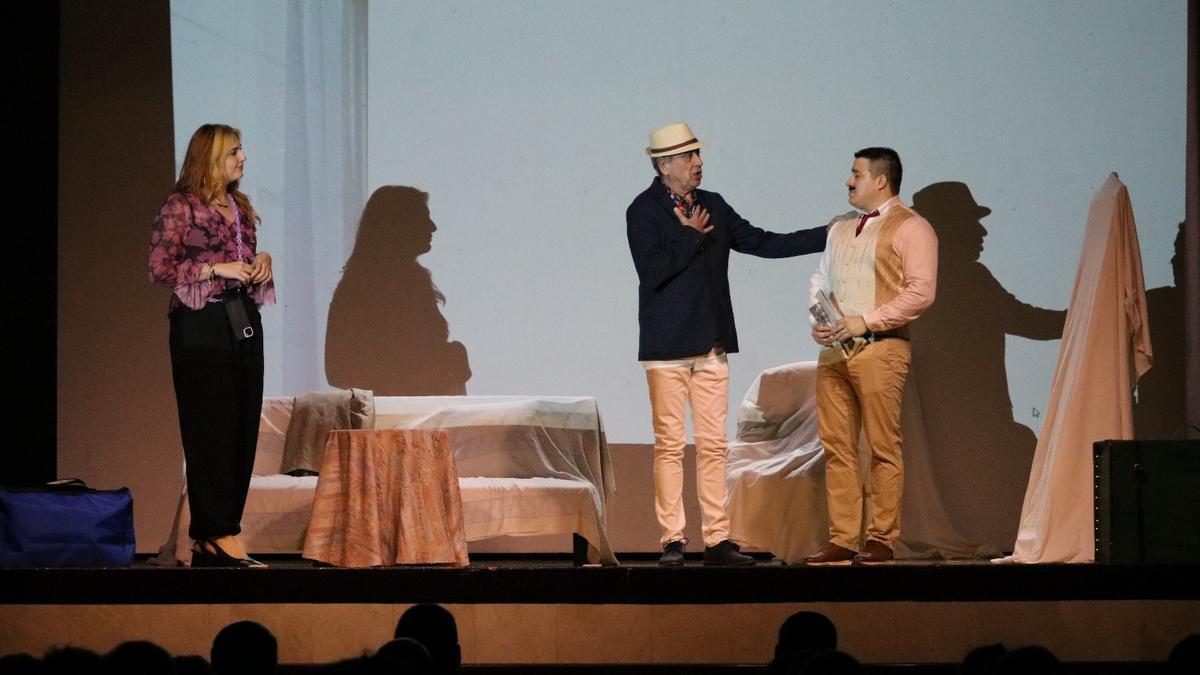 Un momento de la representación