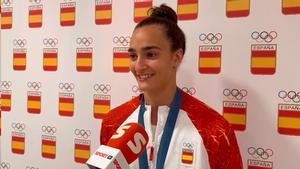 Marina Terré atiende a SPORT tras ganar el oro olímpico en París con el equipo de waterpolo