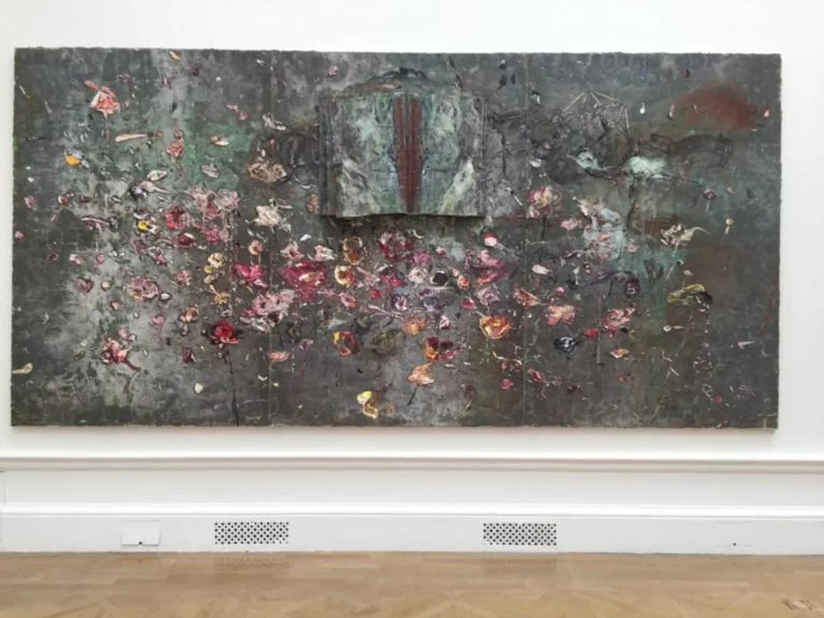 Cuadro Bose Blumen de Kiefer, expuesto en el CAHH hasta el 25 de octubre