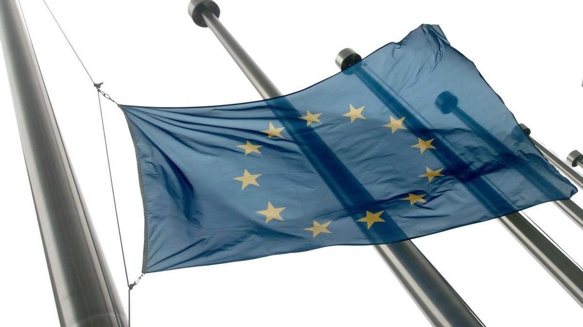 La bandera de la Unión Europea, en una imagen de archivo.