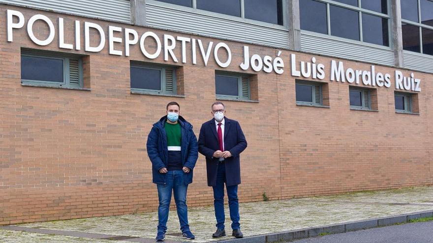 El pabellón de El Viso ya lleva el nombre de José Luis Morales