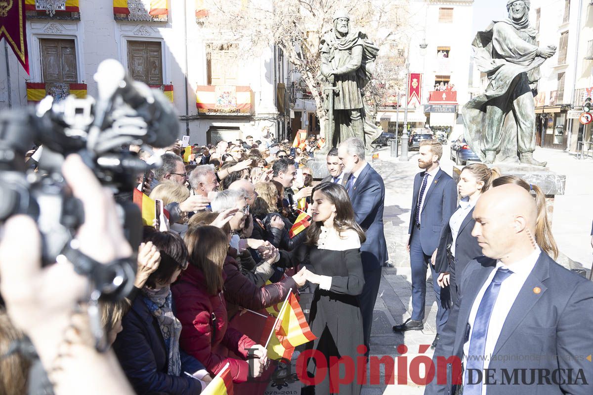 Visita de los reyes de España a Caravaca (Ayuntamiento)