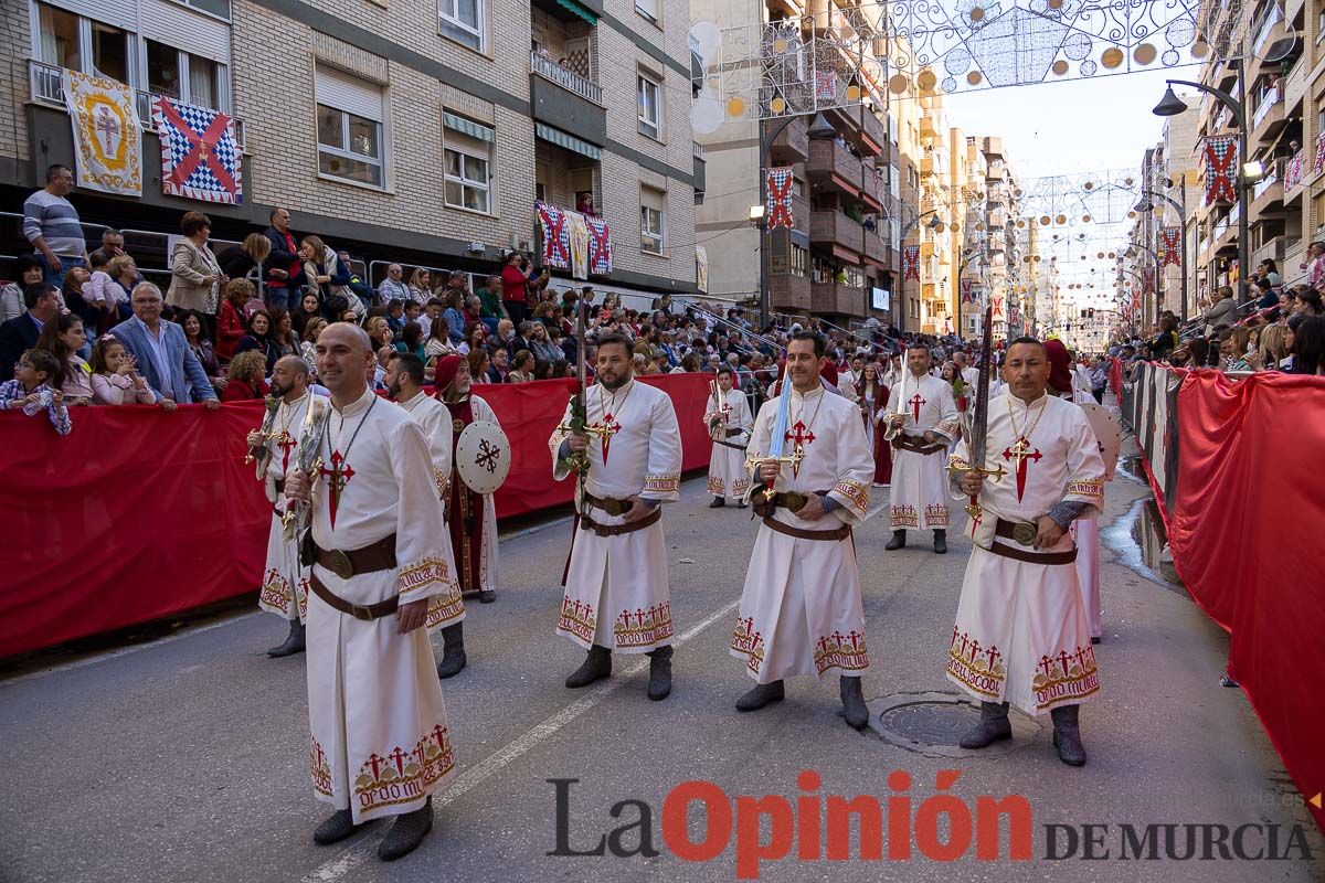 Procesión de subida a la Basílica en las Fiestas de Caravaca (Bando Cristiano)