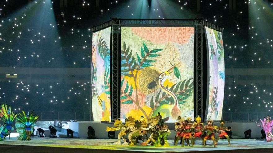 Asturias desfila con cinco &quot;pavos reales&quot; en los Juegos de la Francofonía en Kinshasa