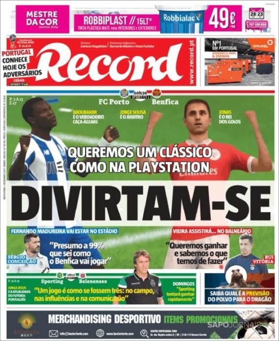 Portadas del viernes 1 de diciembre