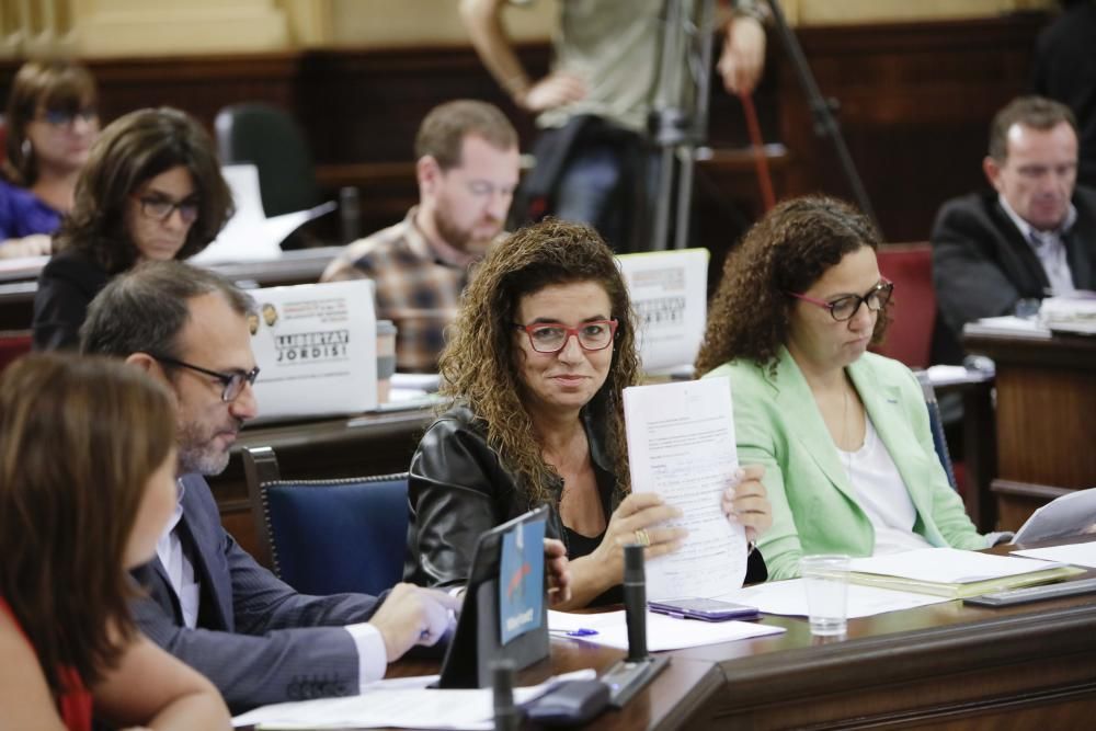 Pleno del Parlament 17 de octubre de 2017