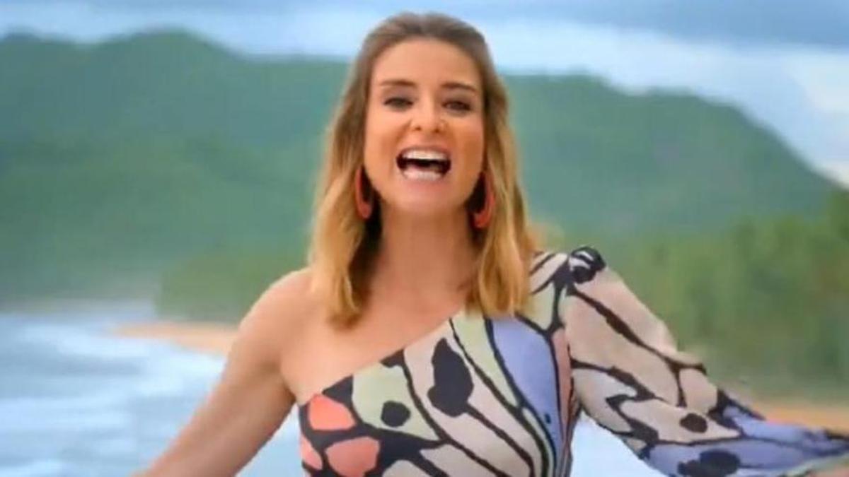 Sandra Barneda en 'La isla de las tentaciones'.