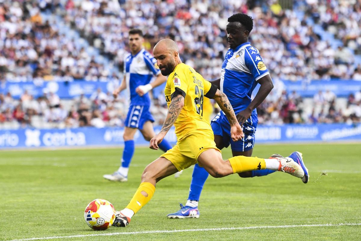 Las mejores imágenes del CE Sabadell - Hércules CF Las mejores imágenes del CE Sabadell - Hércules CF