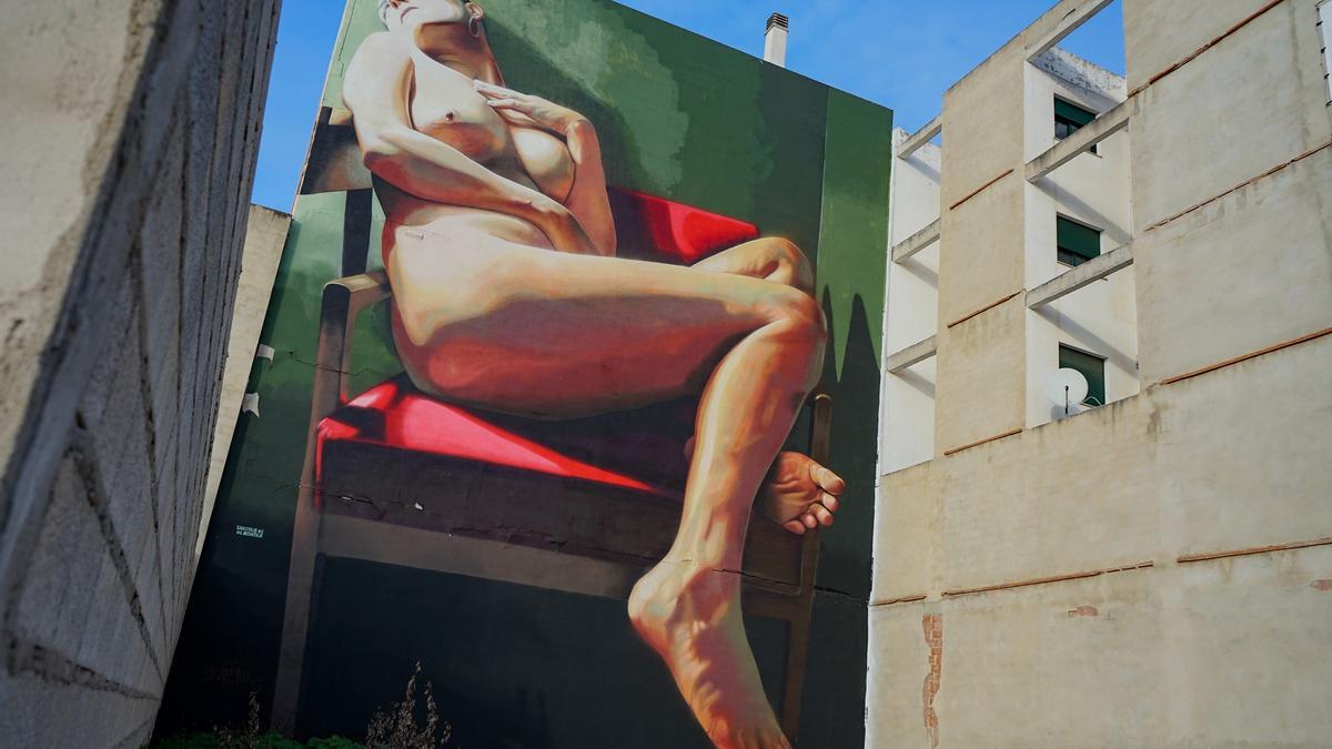Un mural Alberic opta a ser de los mejores del mundo - Levante-EMV