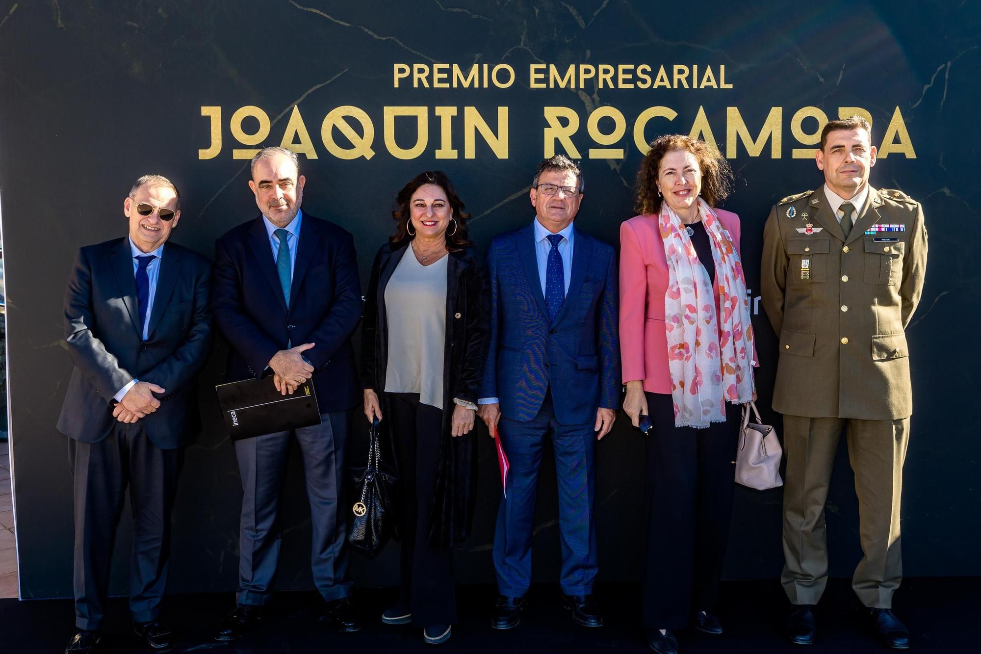 Primera edición del Premio Empresarial Joaquín Rocamora concedido a Jose Juan Fornés