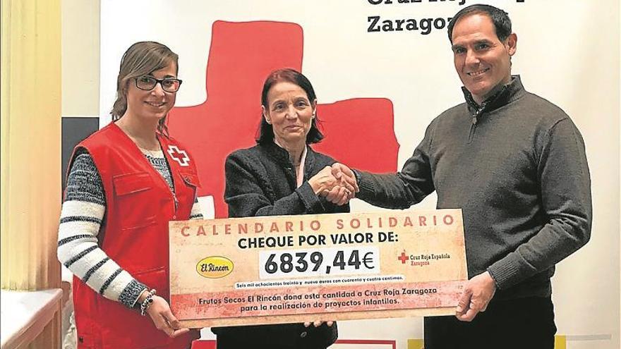 Cruz Roja Zaragoza recibe 7.000 €