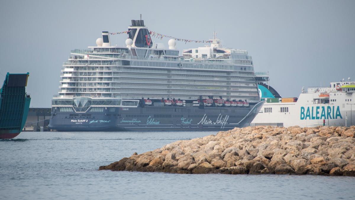 Vuelven los cruceristas a Palma