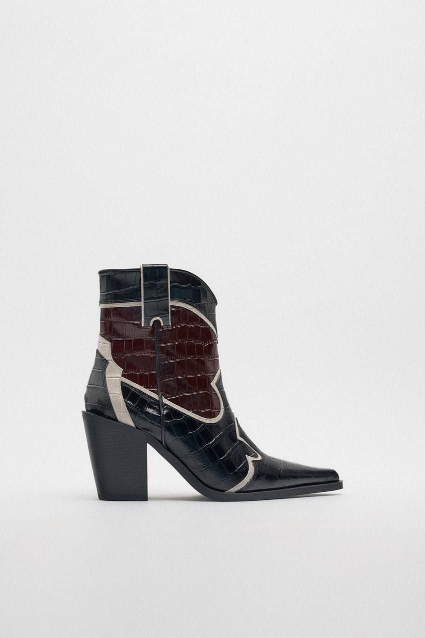 Botines cowboy de Zara