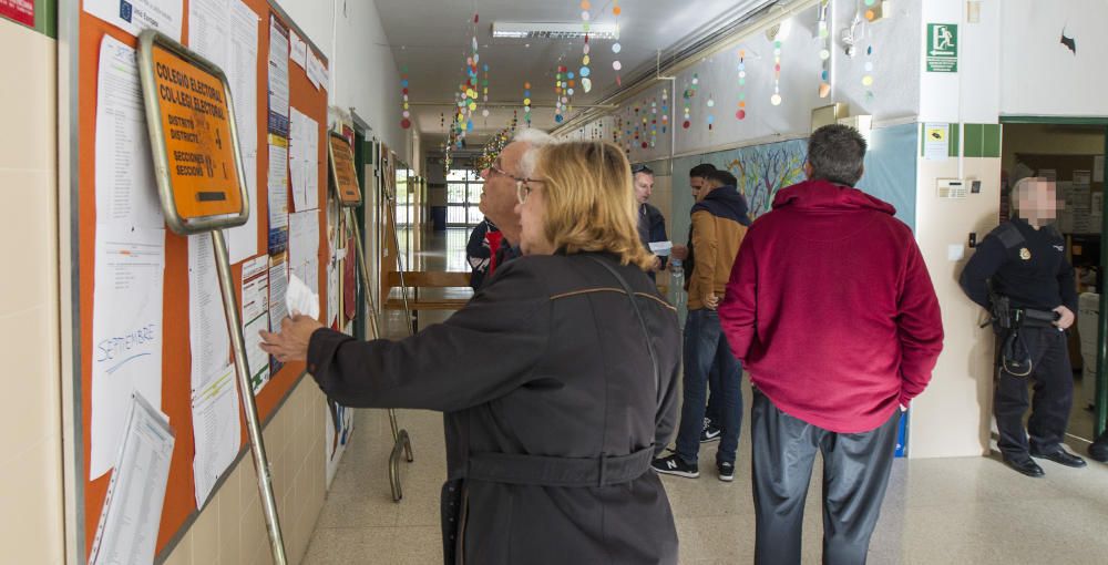 Elecciones generales 10-N: Jornada electoral en Alicante