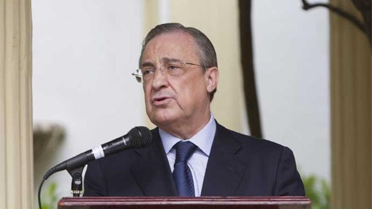 Florentino Pérez, presidente del Real Madrid