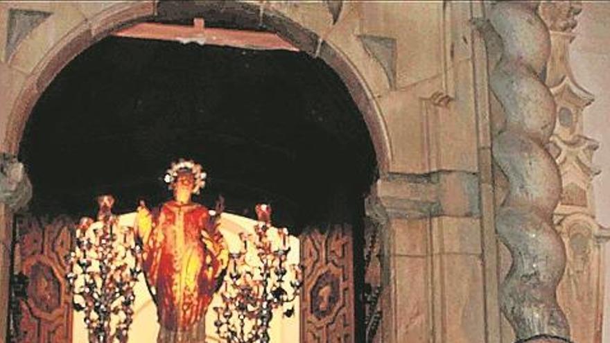 La lluvia impide la salida procesional de la imagen de San Rodrigo Mártir, patrón de Cabra