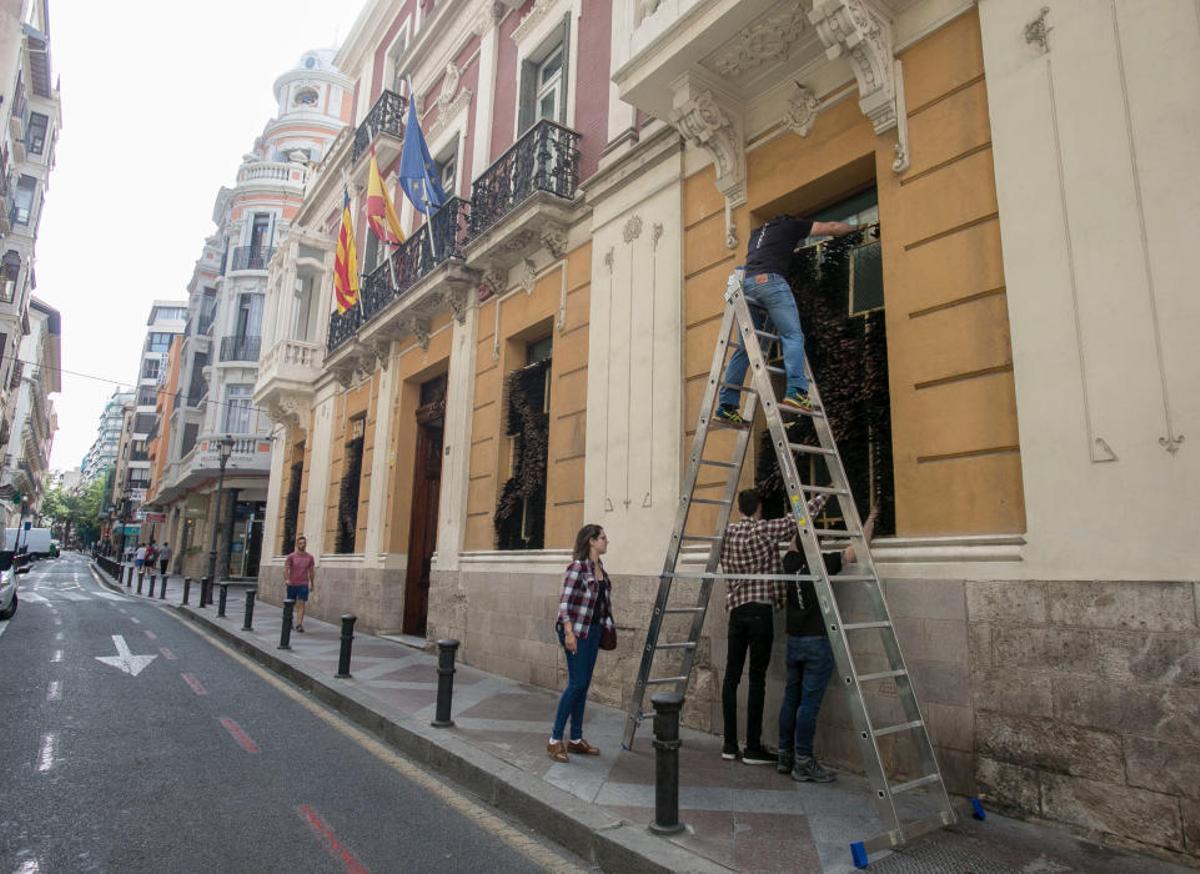 Instalaciones de arquitectura efímera en los museos de Alicante Instalaciones de arquitectura efímera en los museos de Alicante