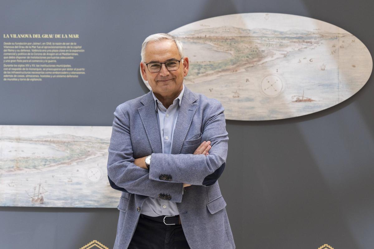 El geógrafo Josep Boira, coordinador del corredor mediterráneo durante siete años y medio, que sustituyó a Juan Barios, el primero que ocupó el cargo.