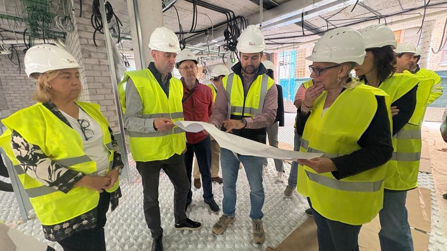 Así avanzan las obras del nuevo centro de Salud de Sotrondio que entrará en funcionamiento a finales de año