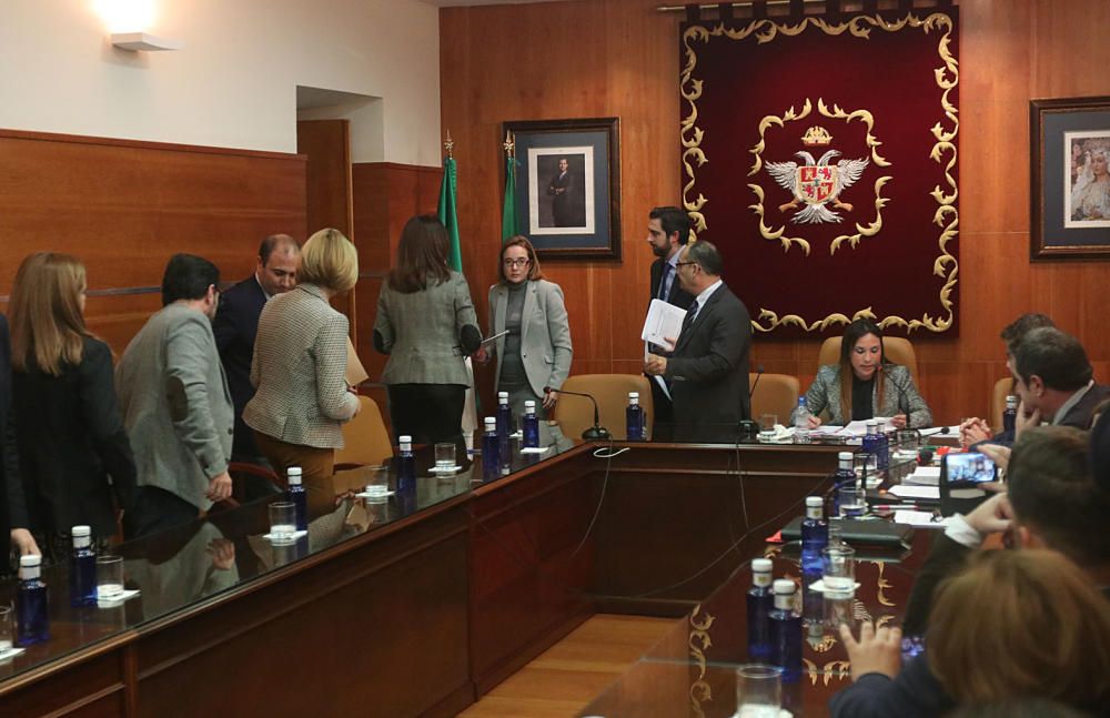 El pleno de Alhaurín el Grande no puede votar la moción de censura contra Antonia Ledesma por las discrepancias en la formación de la mesa de edad