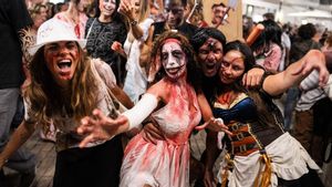 Ambiente en el Zombie Walk de Sitges