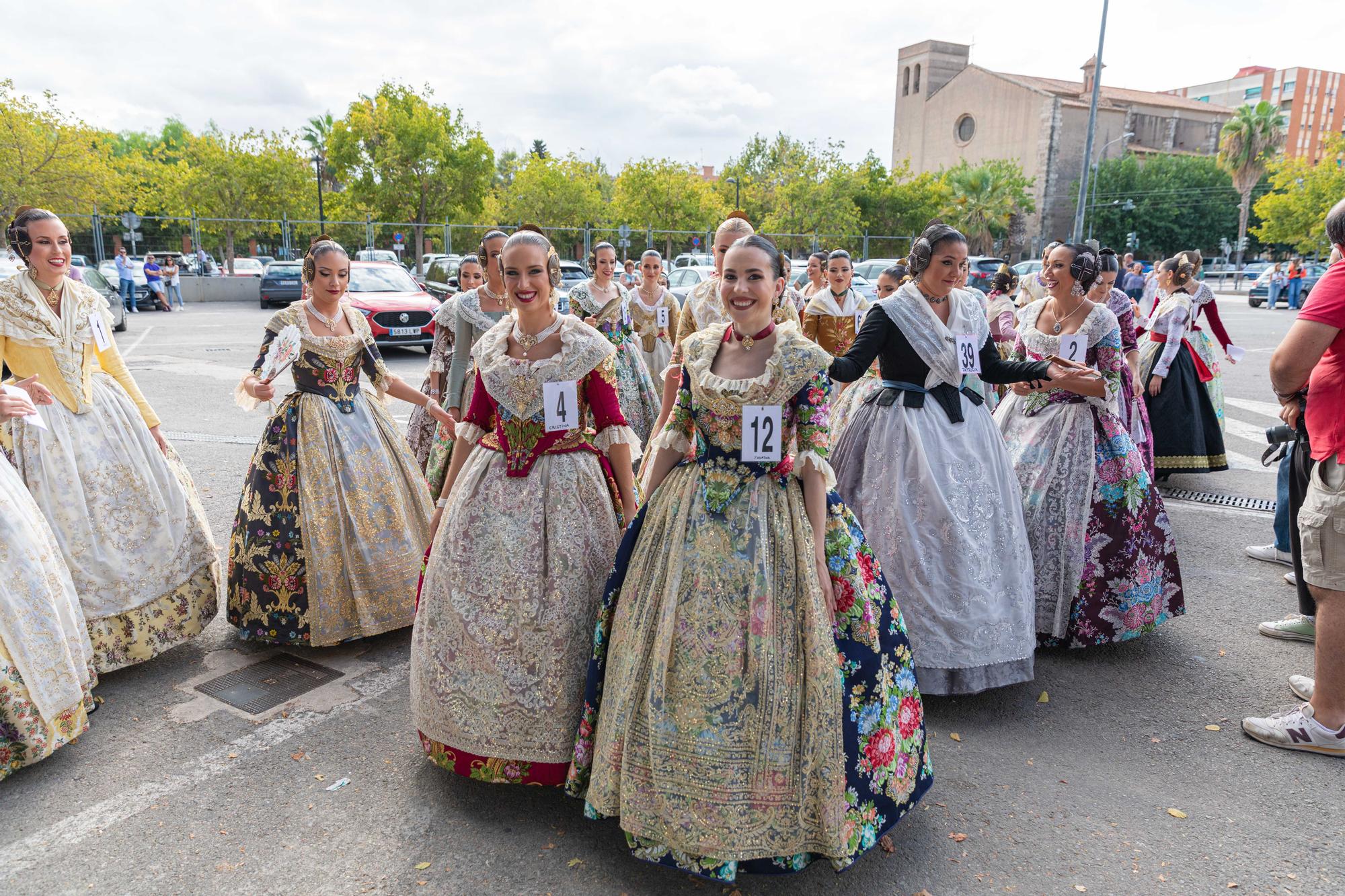 Visita de las candidatas al Ciutat de València