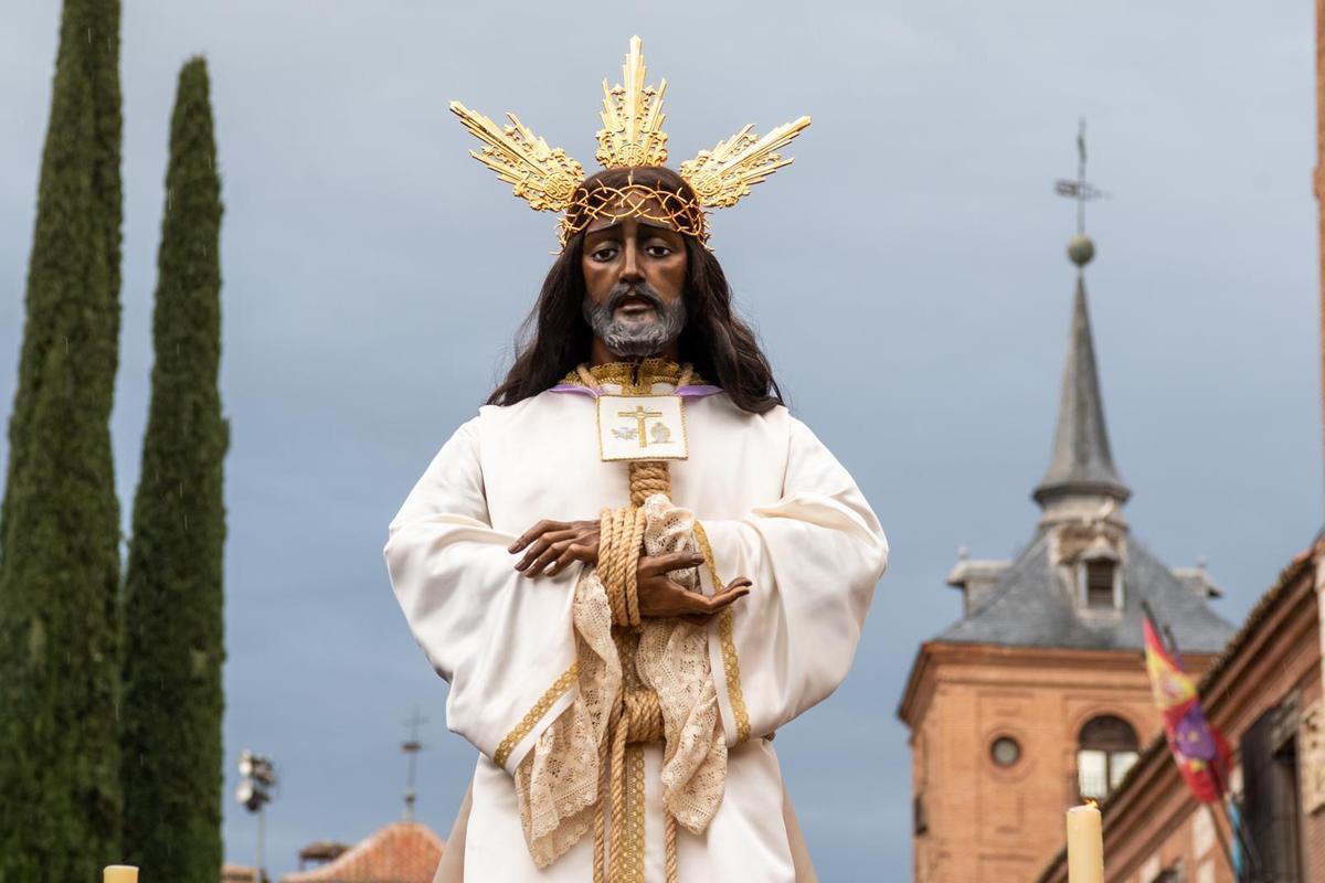 Procesión Hermandad Sacramental del Santísimo Cristo de los Desamparados, María Santísima de las Angustias y el Señor de la Divina Misericordia en las Negaciones de San Pedro
