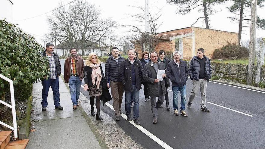 María Quintas, Francisco Fraga, Rafael Rodríguez, Manuel Rodríguez y Raúl Fernández. // Iñaki Osorio