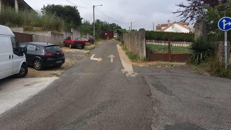 Zona que se urbanizará en la calle Sixto, en el margen izquierdo.