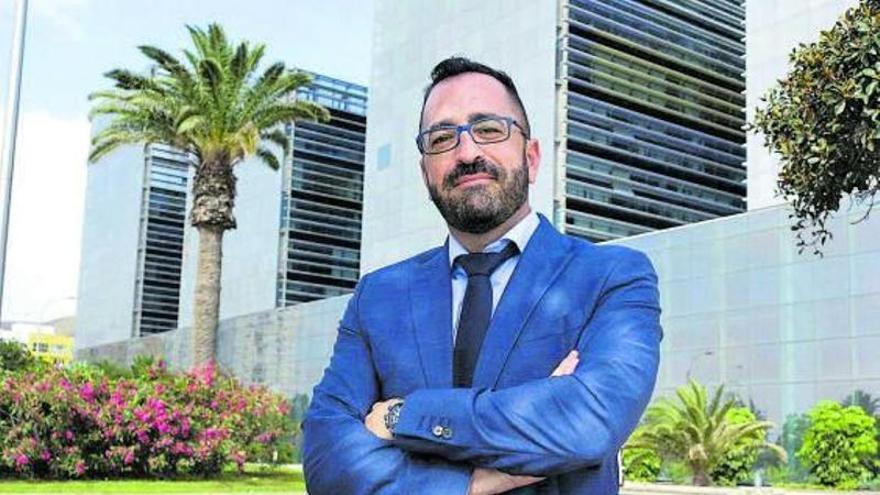 El abogado Javier Valentín, experto en derecho turístico.