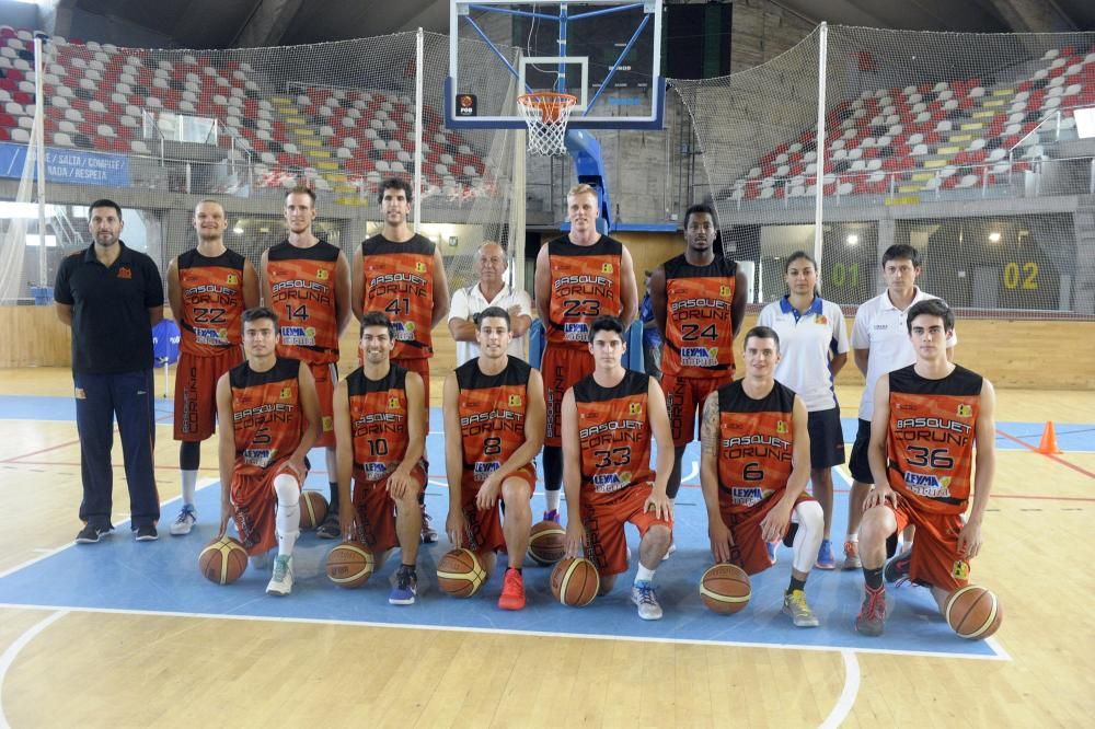 El Básquet Coruña engrasa la maquinaria en Riazor