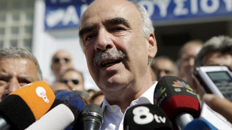 El líder de Nueva Democracia, Vanguelis Meimarakis