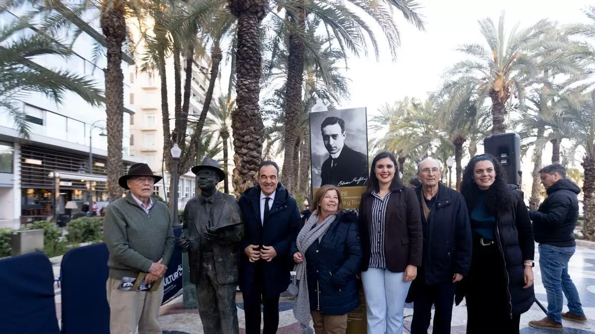 Aniversario entre amigos: Alicante rinde homenaje a Emilio Varela y a Óscar Esplá