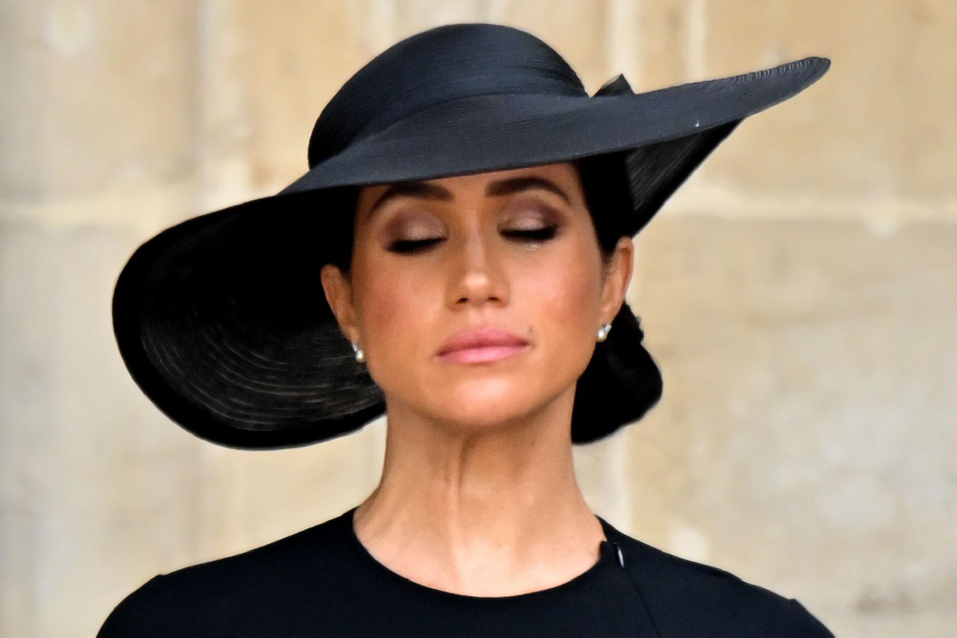 Meghan Markle a punto de llorar