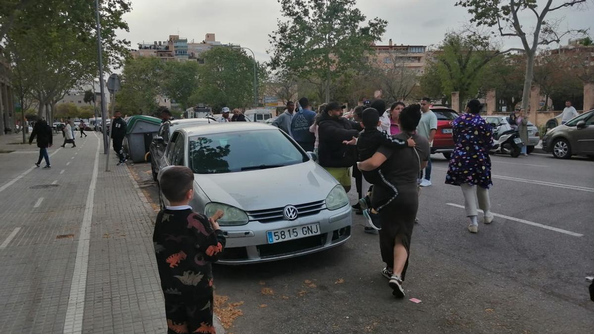 Los familiares del conductor y la víctima se enfrentaron tras el atropello.