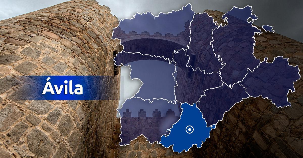 Fallece un ciclista tras sufrir una caída en un paraje en Cardeñosa (Ávila).