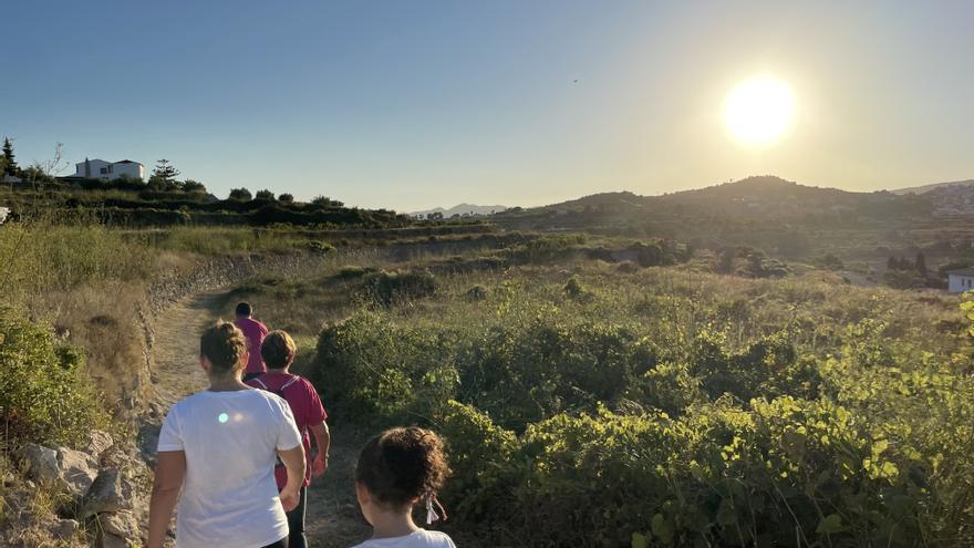 Una ruta biosaludable en el Poble Nou de Benitatxell